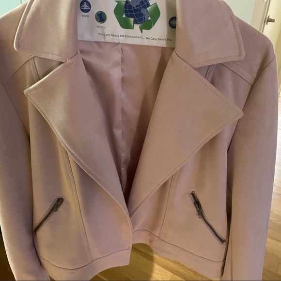 Philosophy Jackets & Blazers - Beautiful light pink leather jacket
